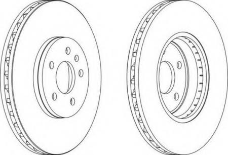 FERODO LV DISC PAIR DDF1664