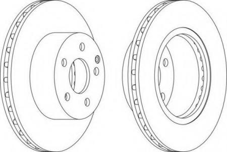 FERODO LV DISC PAIR DDF1688