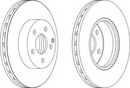 FERODO LV DISC PAIR DDF1690