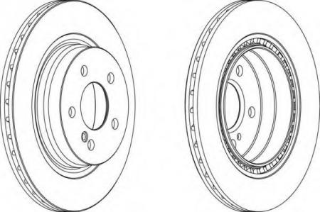 FERODO LV DISC PAIR DDF1700