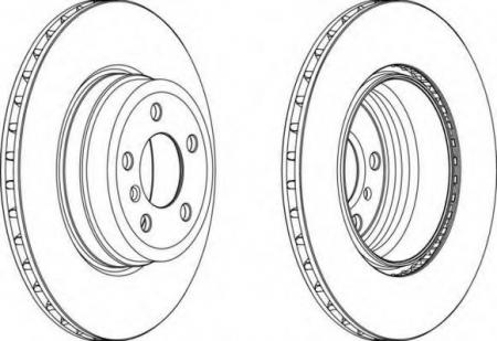 FERODO LV DISC PAIR DDF1716