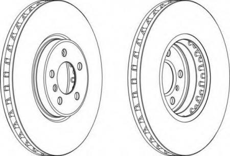 FERODO LV DISC PAIR DDF1746