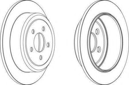 FERODO LV DISC PAIR DDF1760