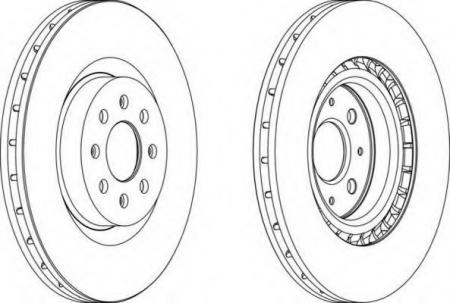 FERODO LV DISC PAIR DDF1773