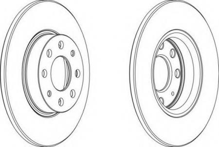 FERODO LV DISC PAIR DDF1784