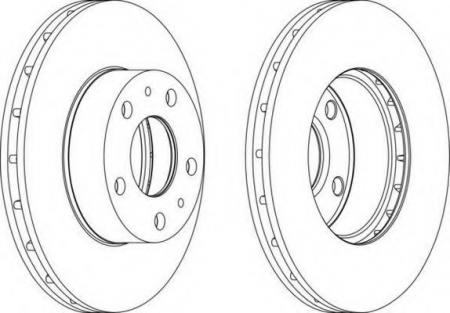 FERODO LV DISC PAIR DDF1809