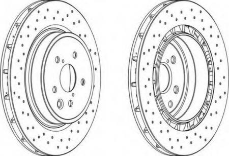 FERODO LV DISC PAIR DDF1863