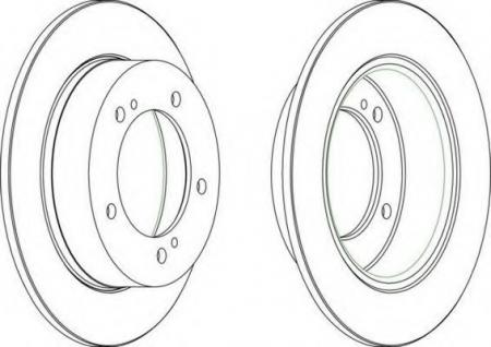 FERODO LV DISC PAIR DDF233