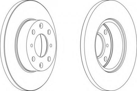 FERODO LV DISC PAIR DDF285