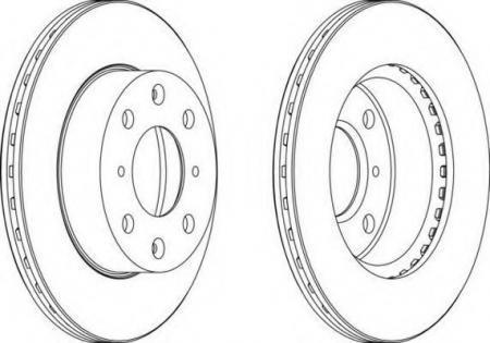 FERODO LV DISC PAIR DDF289