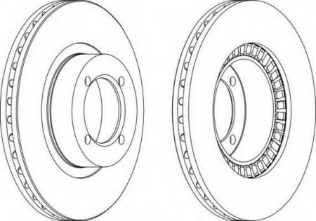 FERODO LV DISC PAIR DDF305