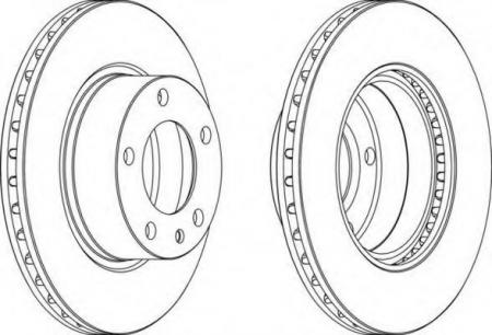 FERODO LV DISC PAIR DDF325