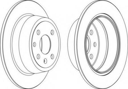 FERODO LV DISC PAIR DDF331