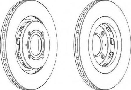 FERODO LV DISC PAIR DDF339