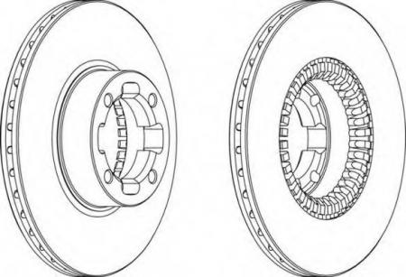 FERODO LV DISC PAIR DDF341