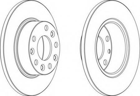 FERODO LV DISC PAIR DDF353