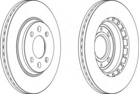 FERODO LV DISC PAIR DDF354