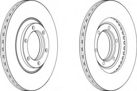 FERODO LV DISC PAIR DDF356