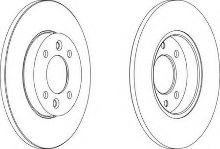 FERODO LV DISC PAIR DDF361