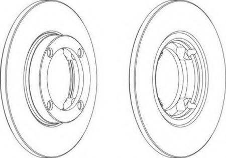 FERODO LV DISC PAIR DDF373