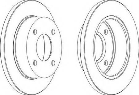 FERODO LV DISC PAIR DDF381