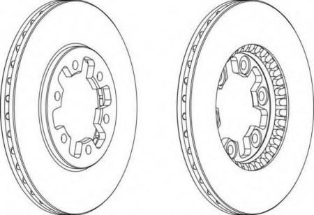 FERODO LV DISC PAIR DDF382