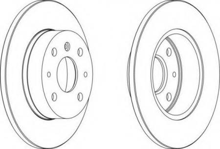 FERODO LV DISC PAIR DDF386