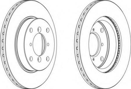 FERODO LV DISC PAIR DDF400