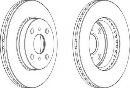 FERODO LV DISC PAIR DDF405