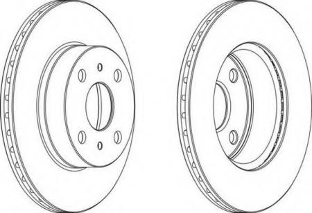 FERODO LV DISC PAIR DDF407