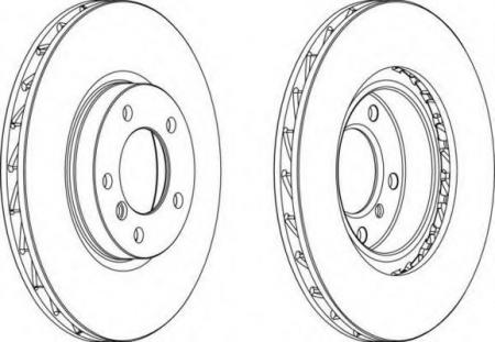 FERODO LV DISC PAIR DDF804