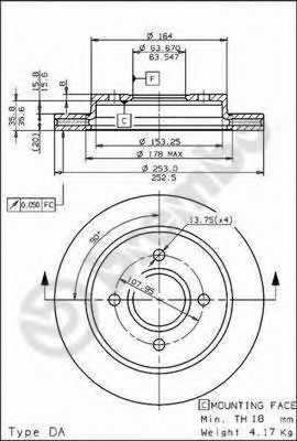    FORD: COUGAR 98-01, MONDEO I 94-96, MONDEO I  94-96, MONDEO I  93-96, MONDEO II 96-00, MONDEO II  96-00, MONDEO II  09.5708.10