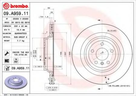  . . RE D=330 MB ML(W166) 11- 09.A959.11