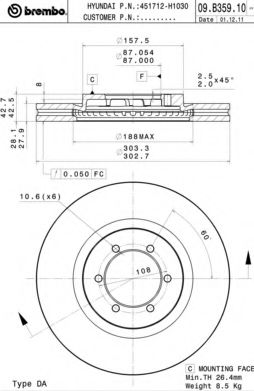   FR HY TERRACAN 03-06 09B35910