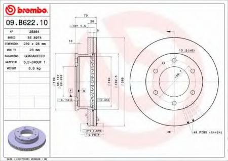   FR FO RANGER 06-, MA B-SERIE 02- 09.B622.10