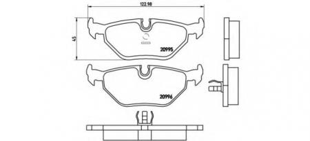 - .  RE BMW E36 P06011