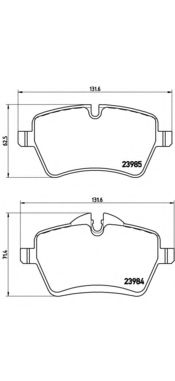 - .  FR MINI COOPER P06051