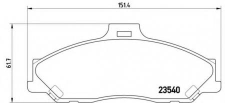 - .  FR FO RAN 3.0TDCI 06-, MA BT-50 P24051