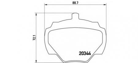 - .  Re L.R. Defender, Discovery 98- P44001 Brembo