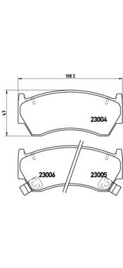    NISSAN ALMERA I (N15) 1.4 KW 64 09/95 - 07/00 F / NISSAN ALMERA I (N15) 1.4 GX,LX KW 5 P56033