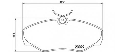 - .  Fr NI Pr, Opel Vi, RE Tr II P56061 Brembo