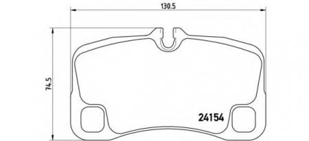 - .  RE PORSCHE 911 06-> P65012