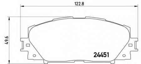 - .  FR TOYOTA PRIUS 09-> P 83 106