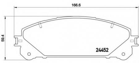 - .  FR LEXUS RX  09- P83145