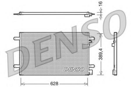 DCN02017 (94695) AUDI A6 2.0-4.2i/2.0-3.0TDI 04-  DCN02017 DENSO
