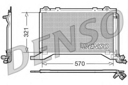 DCN17019 (94425) MB W210 2.0Kompressor/2.9TD/2.0-2 DCN17019 DENSO