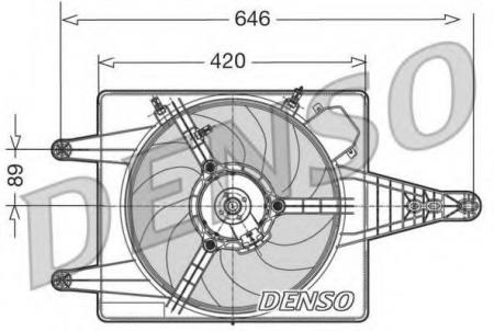    ALFA ROMEO 156 1.6-2.5 97-05 DER01010