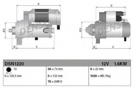  TOYOTA LAND CRUISER 4.0 03- 1.6 DSN1220