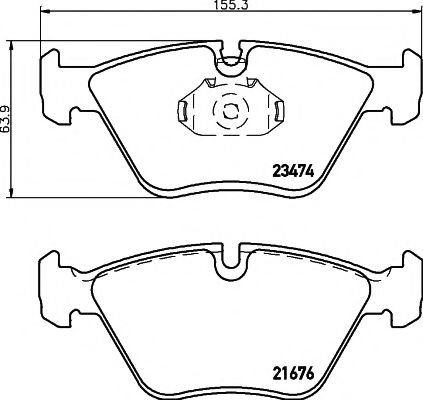  .. BMW 3 (E36) M3, 5 (E34), 7 (E32) MDB2722