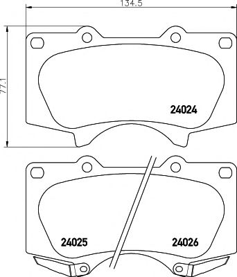    - MDB2553 Mintex